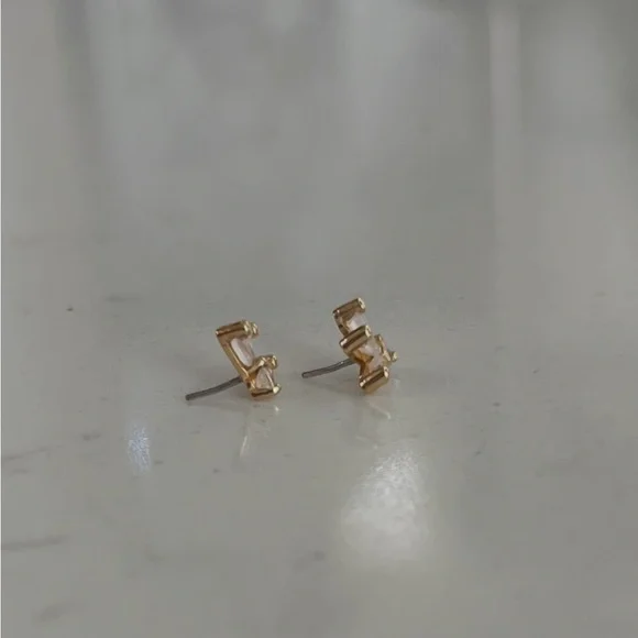 BVLA 14KT Gold, Clear Stone, Press Fit Set - Picture 5 of 5